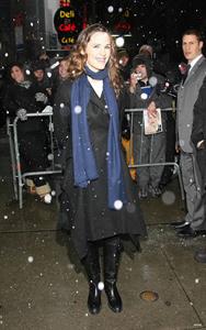 Jennifer Garner arriving at the Good Morning America Studios in New York City February 10, 2010