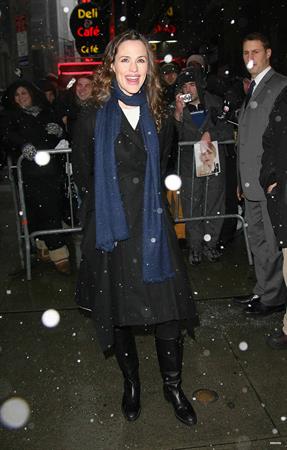 Jennifer Garner arriving at the Good Morning America Studios in New York City February 10, 2010