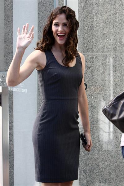 Jennifer Garner Arthur Movie set on August 27, 2010