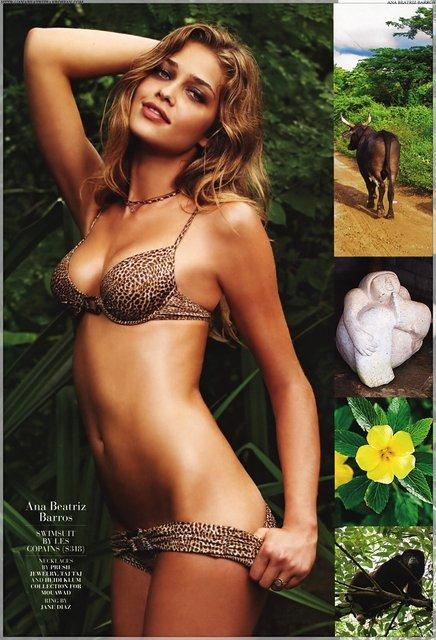Ana Beatriz Barros in a bikini