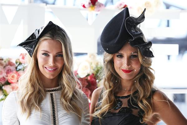 Jennifer Hawkins Myer A/W Racing Collection preview in Sydney 3/12/13 