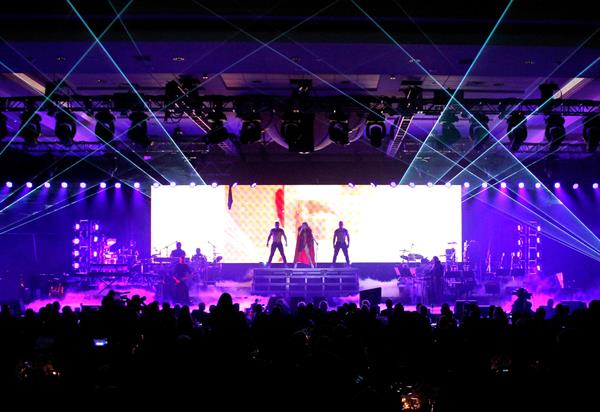 Jennifer Lopez Muhammad Ali's Celebrity Fight Night XIX in Phoenix, Mar. 23, 2013 