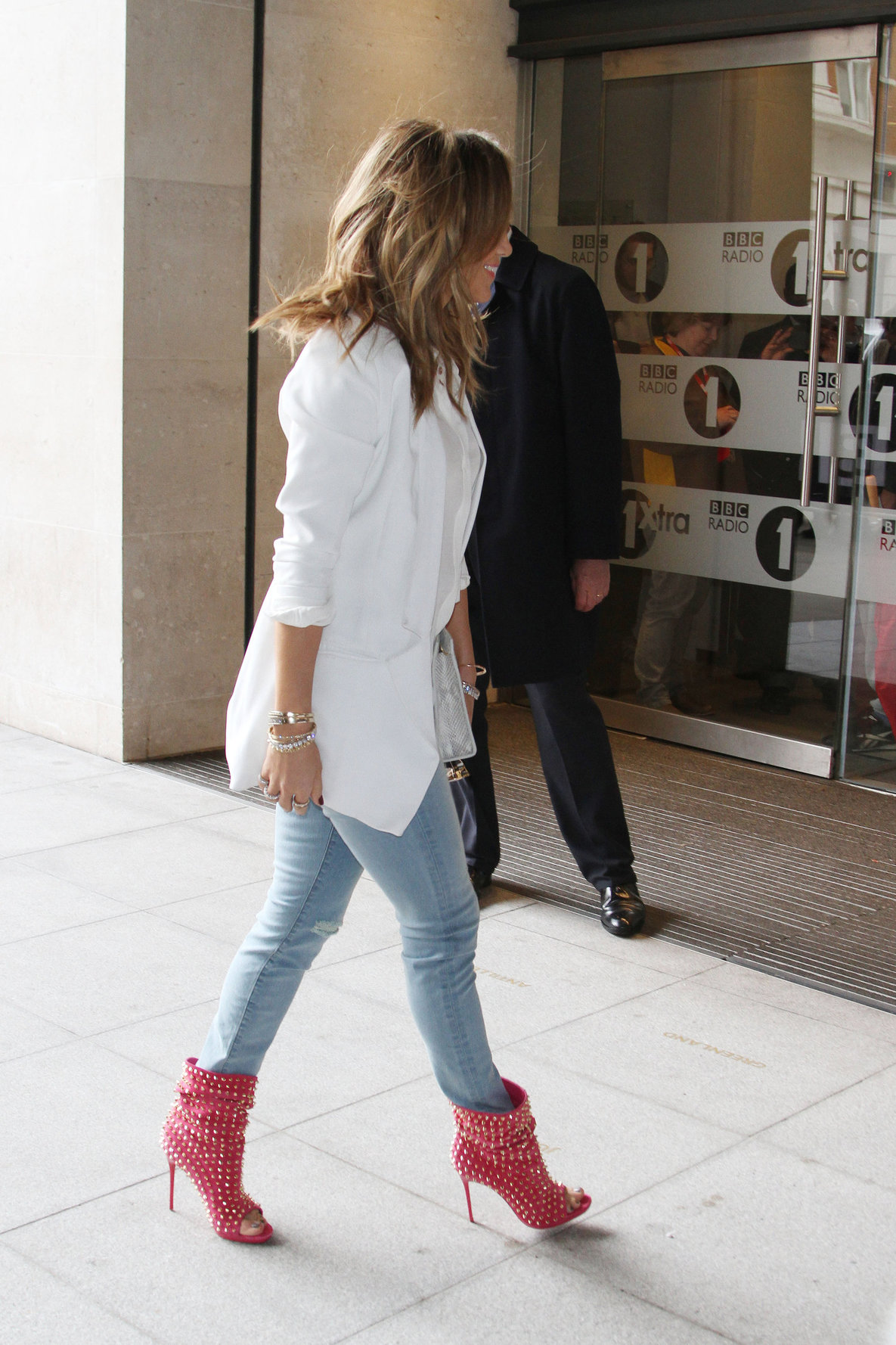 Jennifer Lopez - Pictured at Radio 1 in London on May 30, 2013