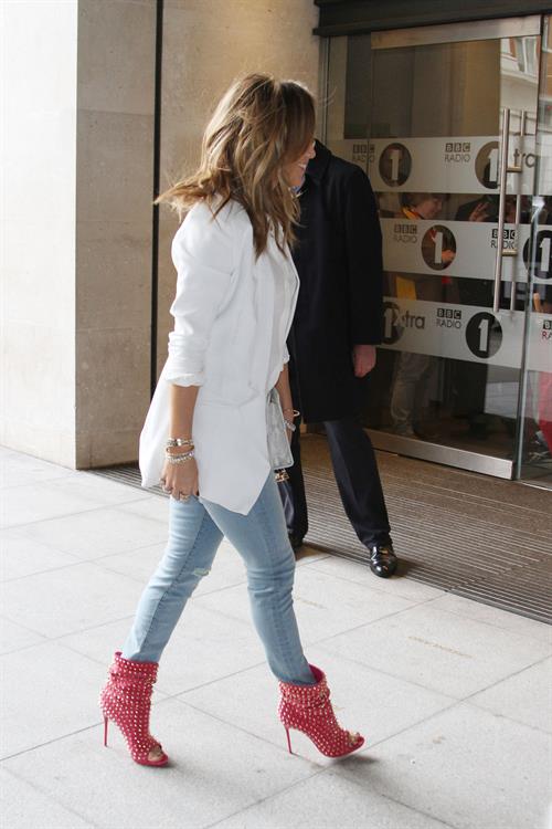 Jennifer Lopez - Pictured at Radio 1 in London on May 30, 2013