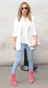 Jennifer Lopez - Pictured at Radio 1 in London on May 30, 2013