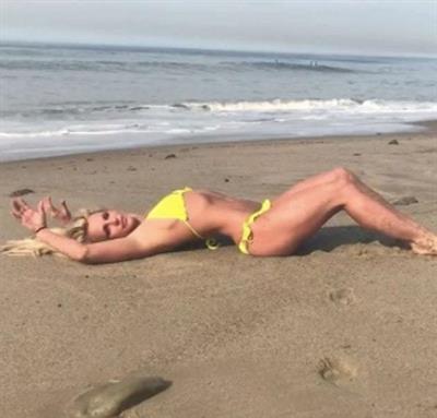 Britney Spears in a bikini