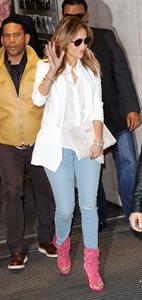 Jennifer Lopez - Pictured at Radio 1 in London on May 30, 2013