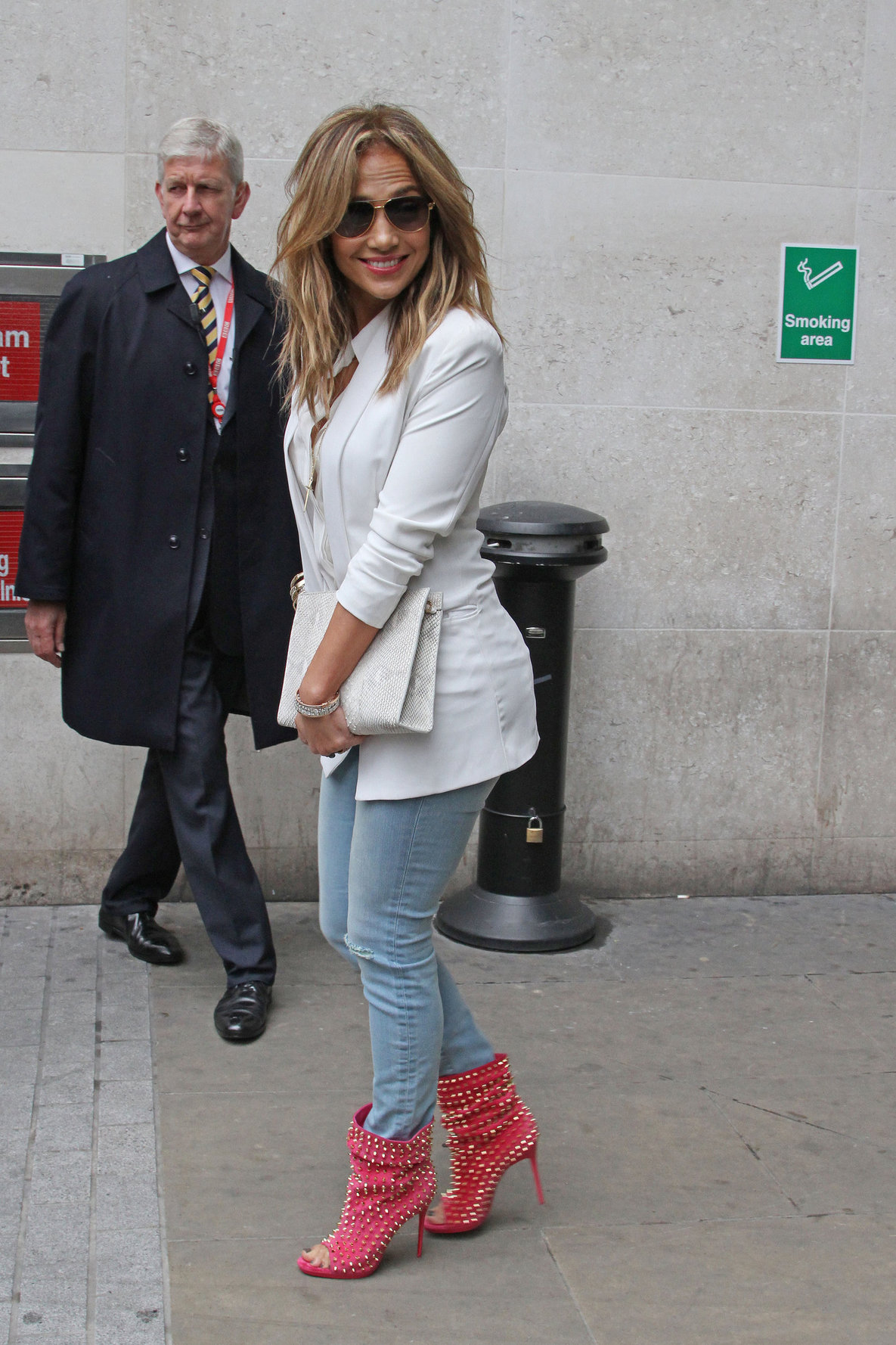 Jennifer Lopez - Pictured at Radio 1 in London on May 30, 2013