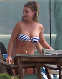 Britney Spears in a bikini