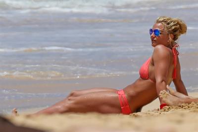 Britney Spears in a bikini