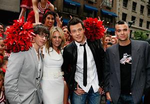 Jessalyn Gilsig Glee Cheerleaders Eclusive Performance at Fox's Upfront Presentation May 18th 2009  