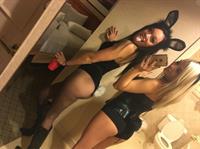 Anonymous taking a selfie and - ass