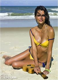Fernanda Motta in a bikini