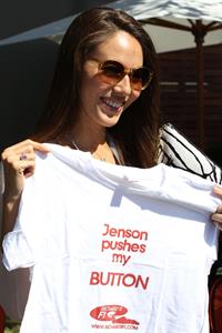 Jessica Michibata attends Formula 1 Australian Grand Prix in Melbourne (March 16-18, 2012) 