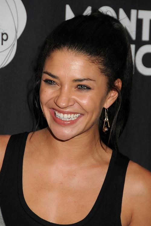 Jessica Szohr attends Montblanc presents the 24 Hour Plays in Los Angeles on June 16, 2012