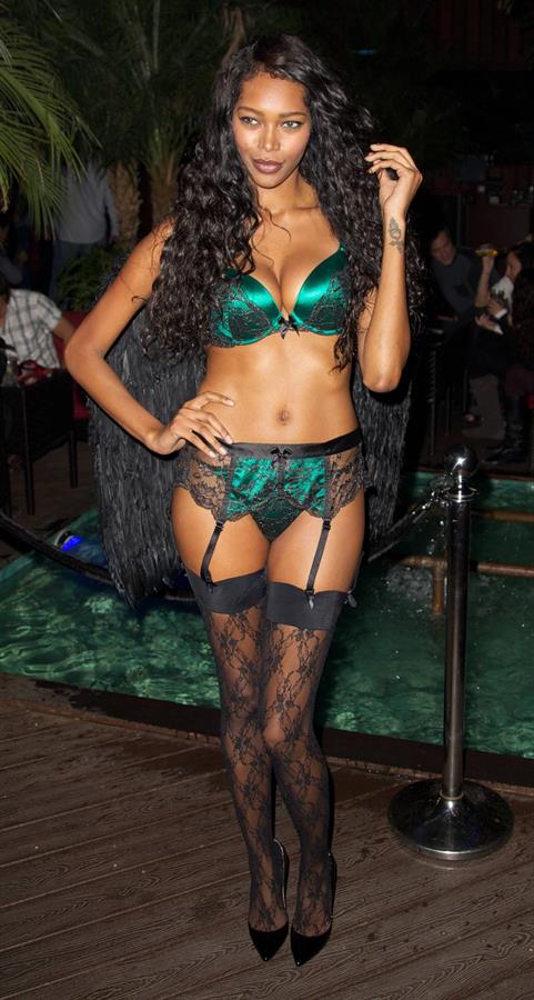 Jessica White – Lingerie Halloween Party 10/26/12  