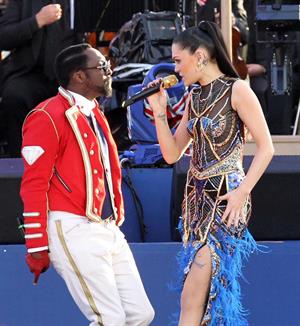 Jessie J - Performing at Queen Diamond Jubilee Concert in London, June 4, 2012