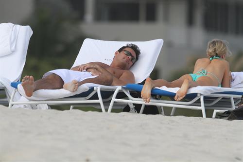 Joanna Krupa Bikini Pictures Joanna Krupa bikini candids on the beach in Miami 1/1/13