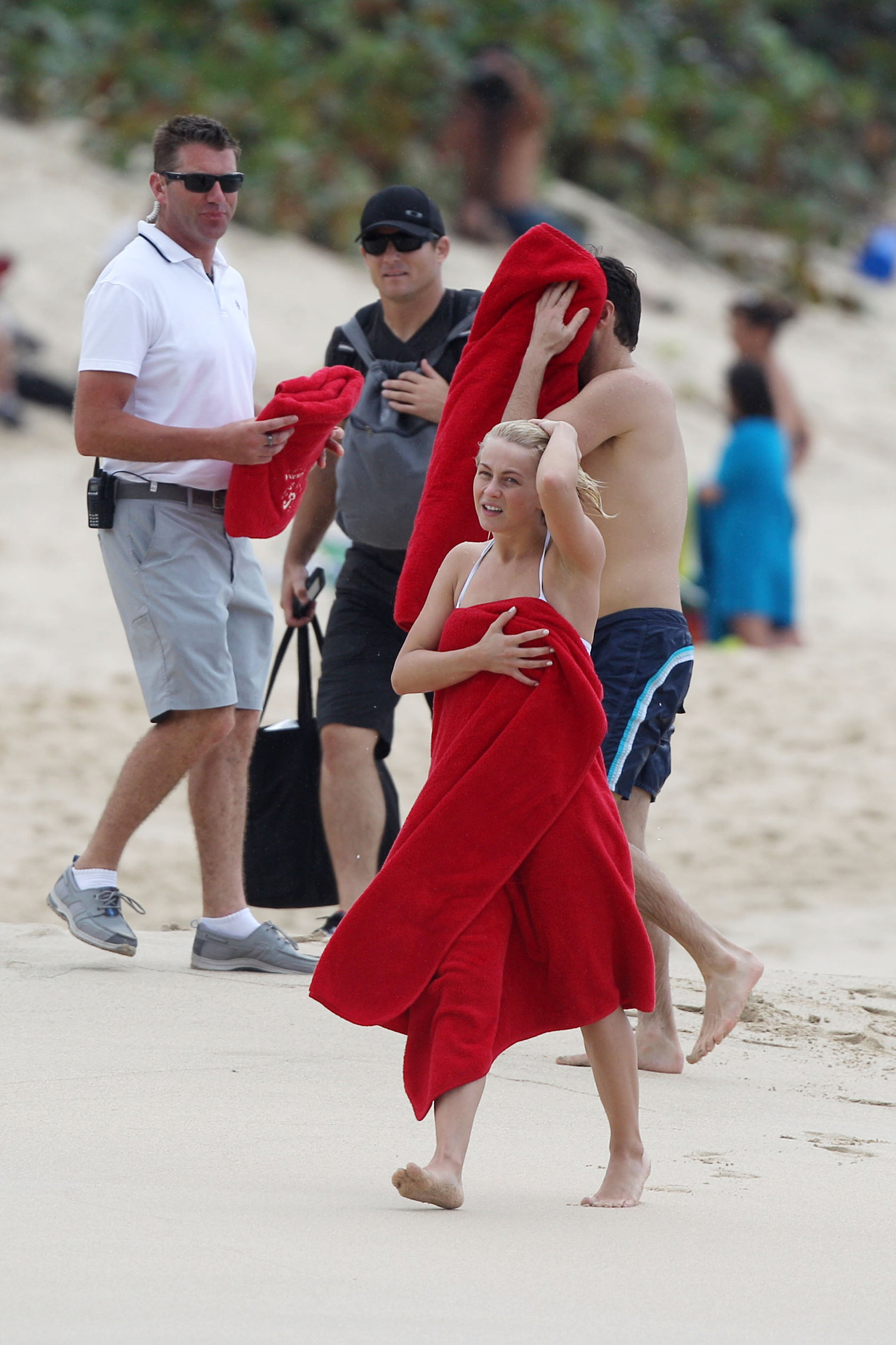 Julianne Hough bikini candids in St Barts 1/4/13  