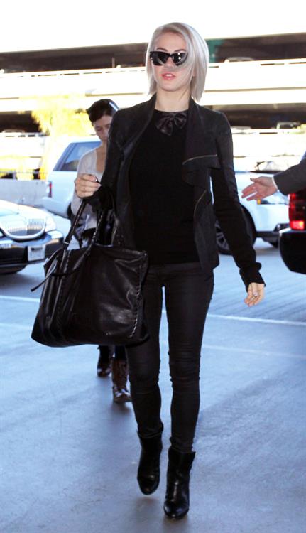 Julianne Hough at LAX Airport 1/28/13 