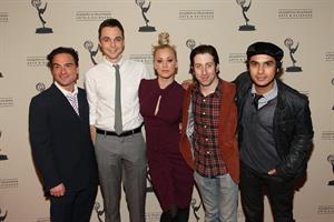 Kaley Cuoco attending the Academy of Television Arts Sciences at Leonard H Goldenson Theatre on February 18, 2010 