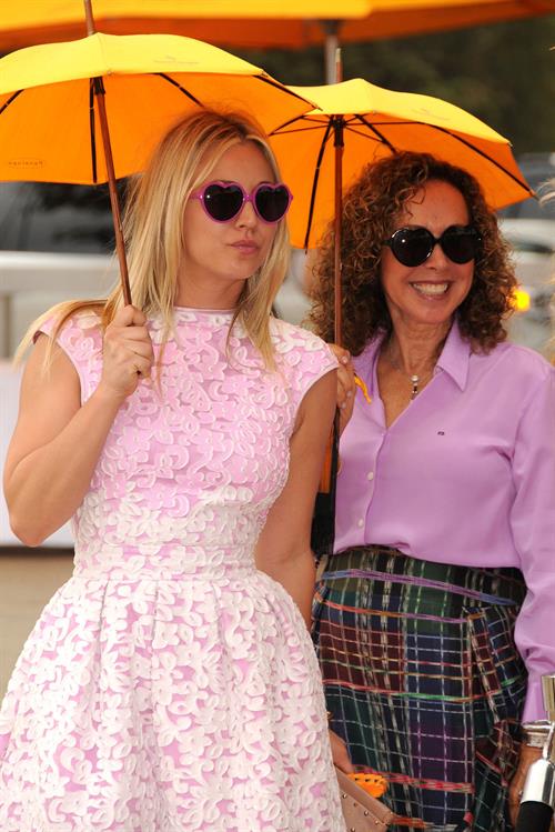 Kaley Cuoco 3rd Annual Veuve Clicquot Polo Classic in LA October 6, 2012 