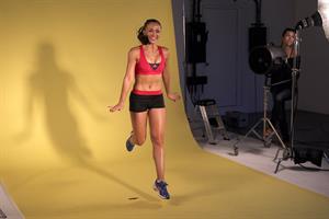 Karina Smirnoff Women's Running Magazine's Cover shoot in L.A. - Jan 8, 2013 