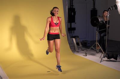Karina Smirnoff Women's Running Magazine's Cover shoot in L.A. - Jan 8, 2013 