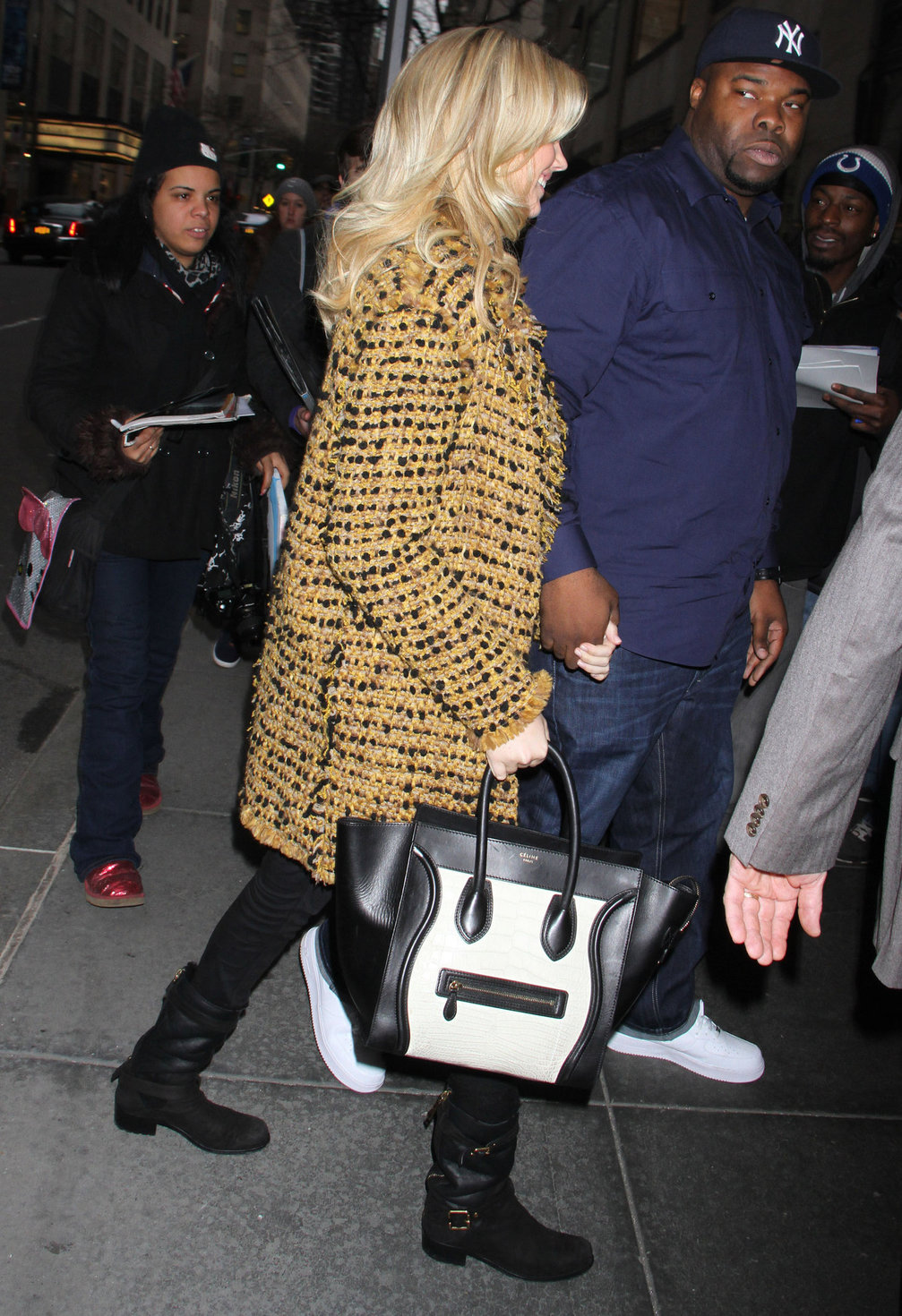 Kate Upton arrives at Late Night with Jimmy Fallon in NYC on February 25, 2013