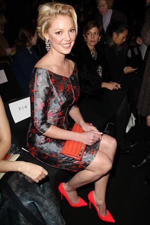 Katherine Heigl REVLON Sponsors J Mendel for NY Fashion Week Fall/Winter 2013 February 13, 2013