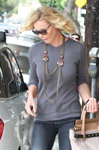 Katherine Heigl leaving Little Dom's restaurant Los Feliz October 6, 2012 