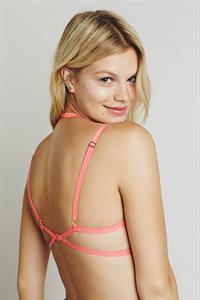 Nadine Leopold in lingerie