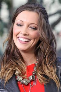 Katie Cassidy Visits  Extra  at The Grove in Los Angeles (November 13, 2012) 