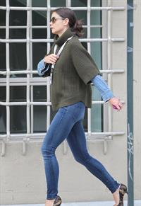 Katie Holmes in New York 10/11/13  