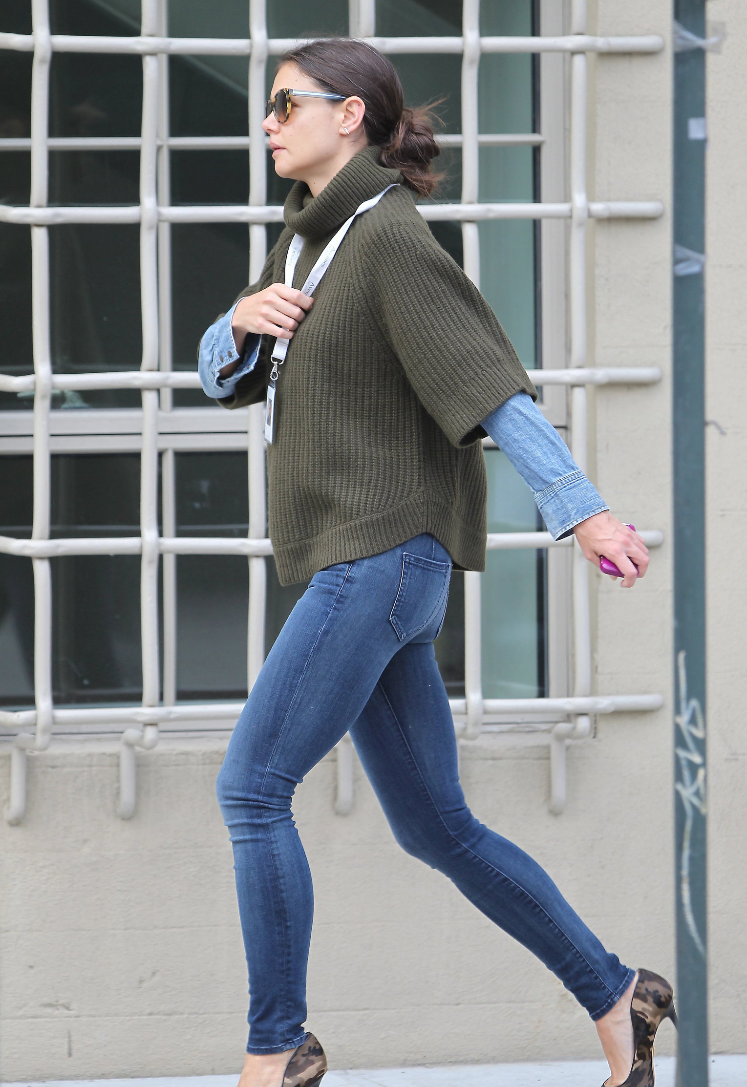 Katie Holmes in New York 10/11/13  