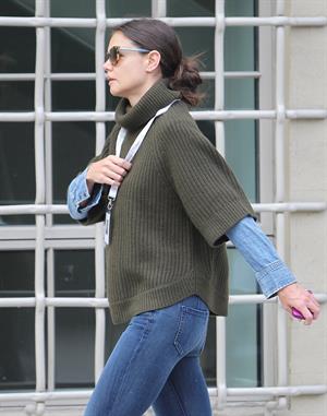 Katie Holmes in New York 10/11/13  