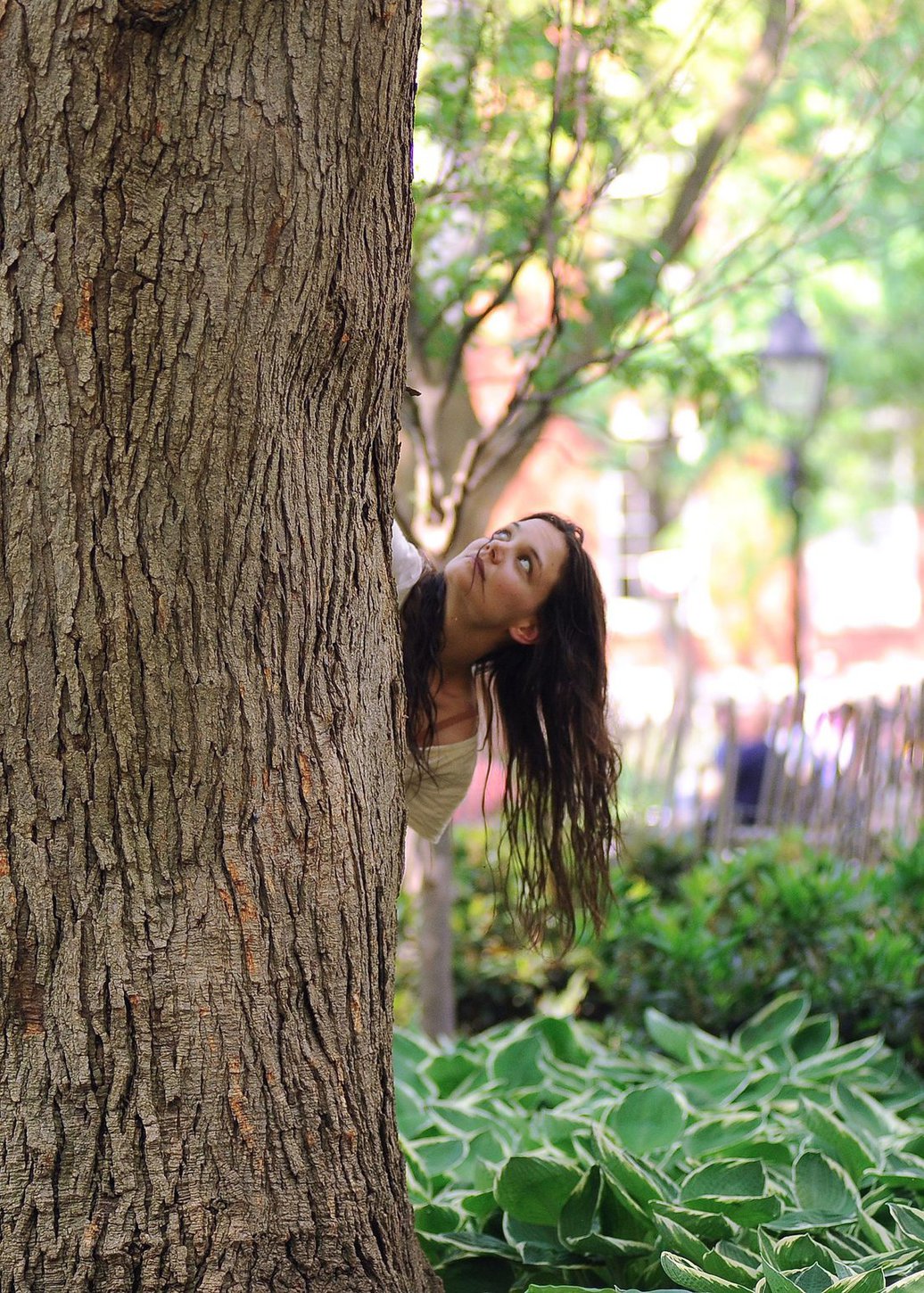 Katie Holmes Films  Mania Days  in Washington Square Park (May 21, 2013) 