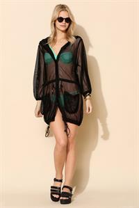 Nadine Leopold in a bikini