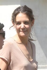 Katie Holmes Films  Mania Days  in Washington Square Park (May 21, 2013) 