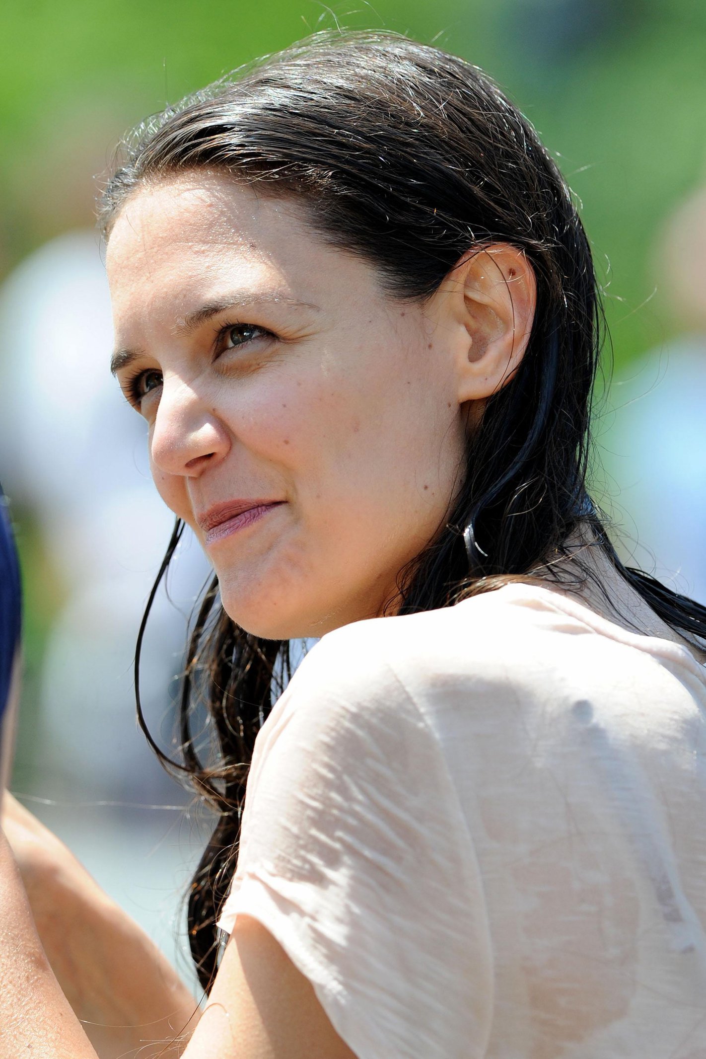 Katie Holmes Films  Mania Days  in Washington Square Park (May 21, 2013) 