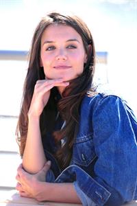 Katie Holmes At Pier 84 to Celebrate Hellmann`s 100th birthday At an Event Benefiting Feeding America 