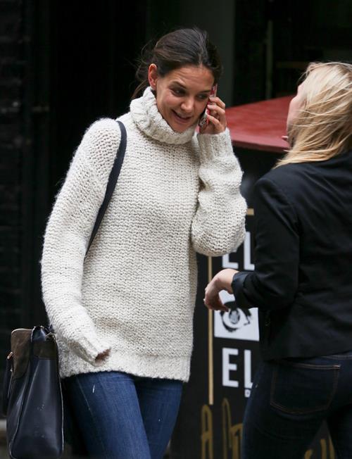 Katie Holmes in Soho, New York City - September 18, 2012