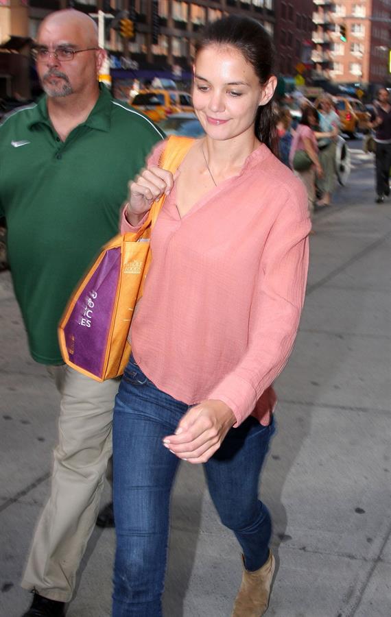 Katie Holmes in New York - July 6, 2012