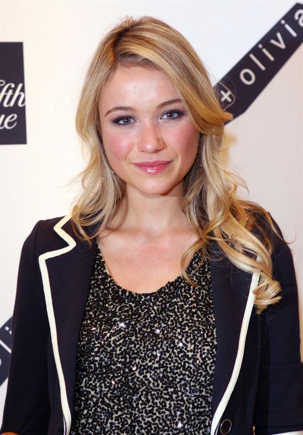 Katrina Bowden Alice Olivia launch party at Saks Fifth Avenue on March 18, 2010 