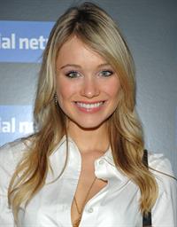 Katrina Bowden the Social Network New York Screening on September 29, 2010 