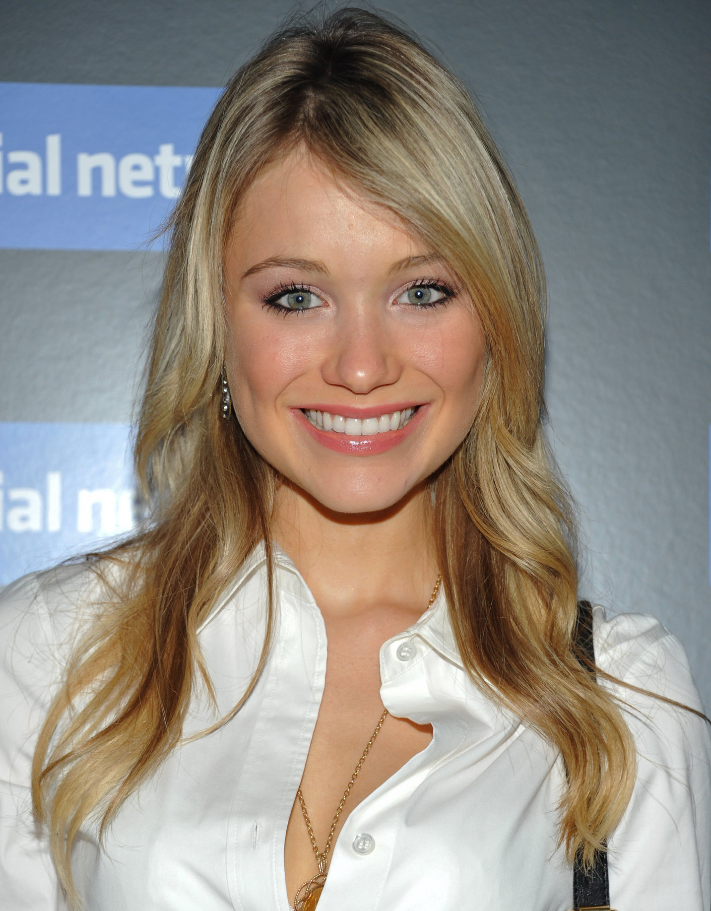 Katrina Bowden the Social Network New York Screening on September 29, 2010 