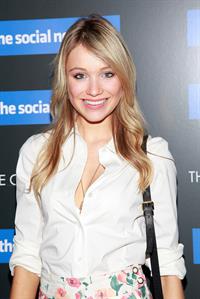 Katrina Bowden the Social Network New York Screening on September 29, 2010 