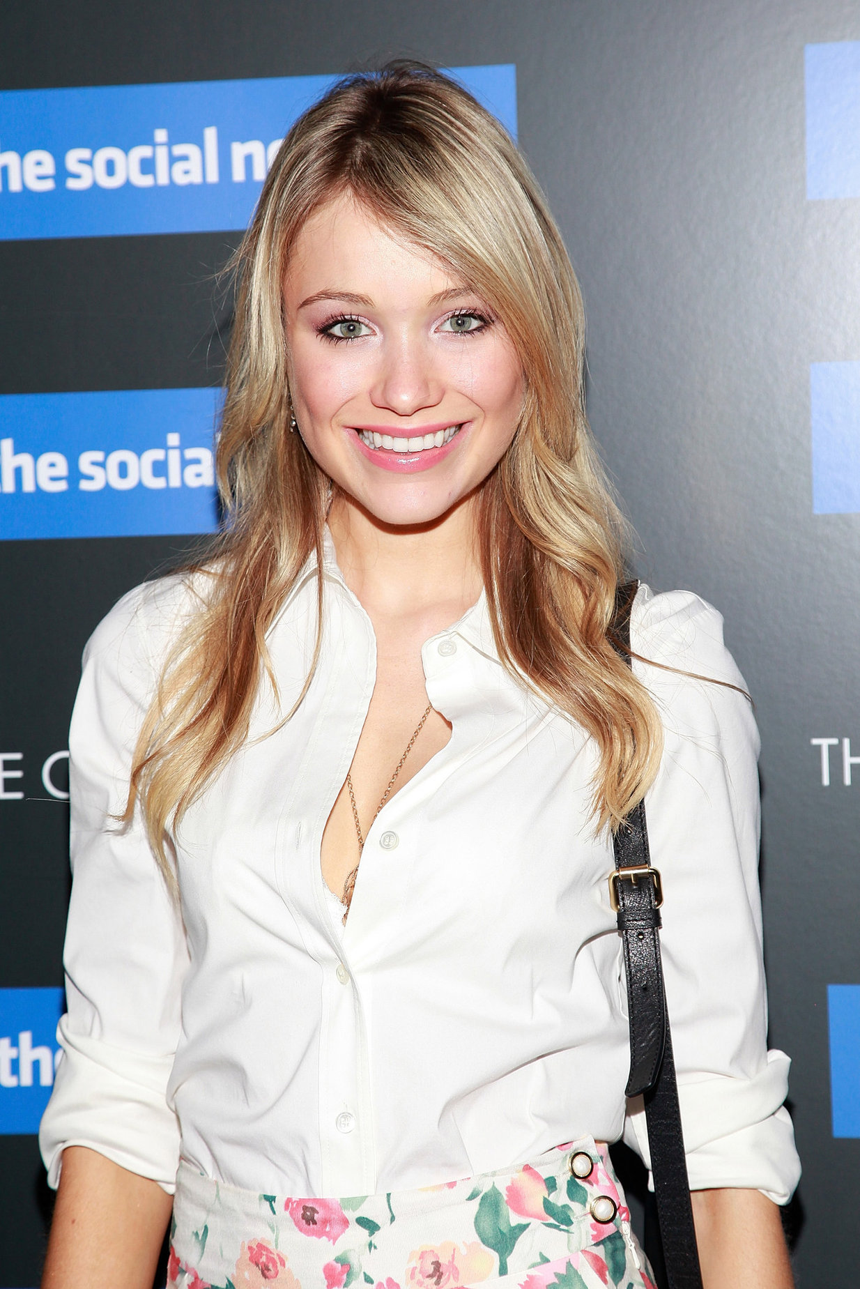 Katrina Bowden the Social Network New York Screening on September 29, 2010 