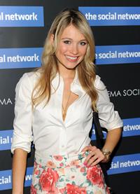 Katrina Bowden the Social Network New York Screening on September 29, 2010 
