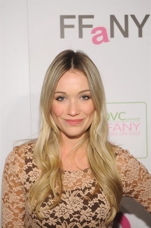 Katrina Bowden QVC Presents FFANY Shoes on Sale in New York - October 22, 2012 